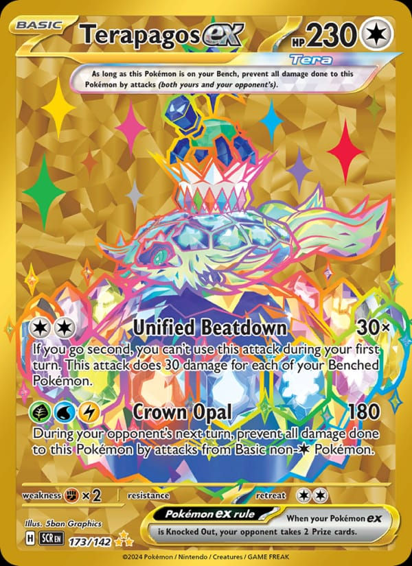 Terapagos ex 173/142 Stellar Crown (EN)