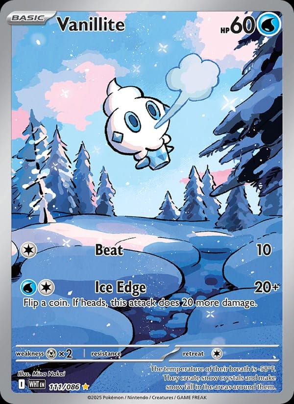Vanillite 111/086 White Flare (EN)
