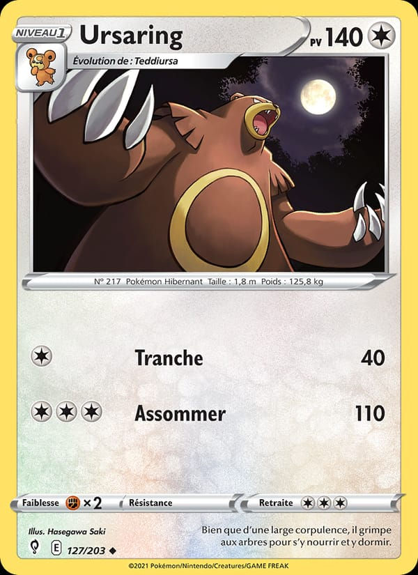 Ursaring 127/203 Évolution Céleste (FR)