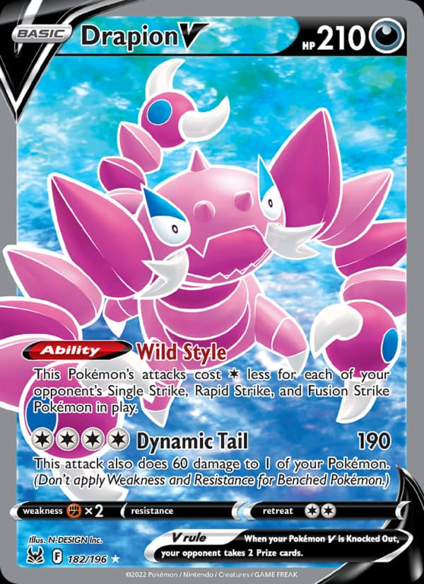 Drapion V 182/196 Lost Origin (EN)
