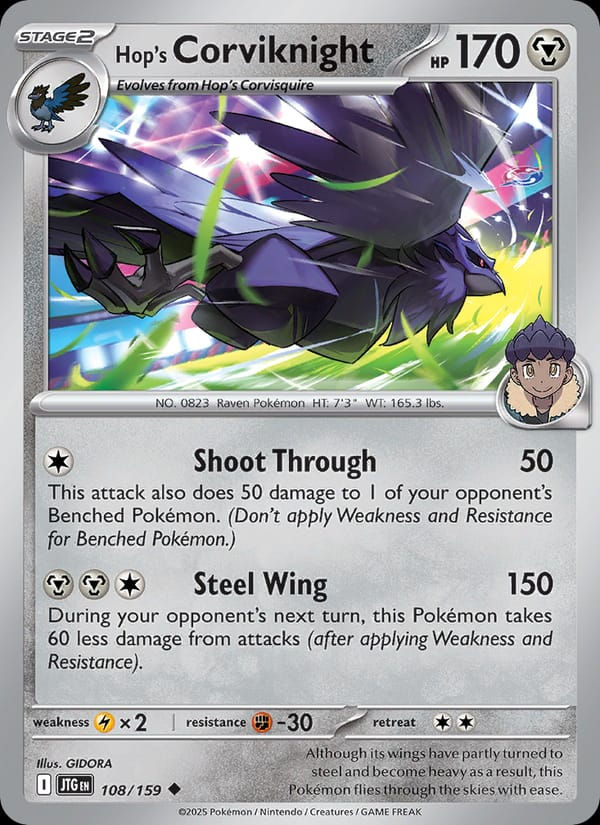 Hop's Corviknight 108/159 Journey Together (EN)