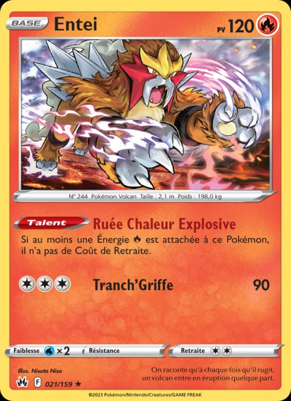 Entei 021/159 Zénith Suprême (FR)