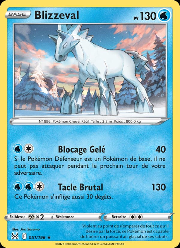 Blizzeval 051/196 Origine Perdue (FR)