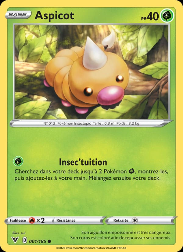 Aspicot 001/185 Voltage Éclatant (FR)