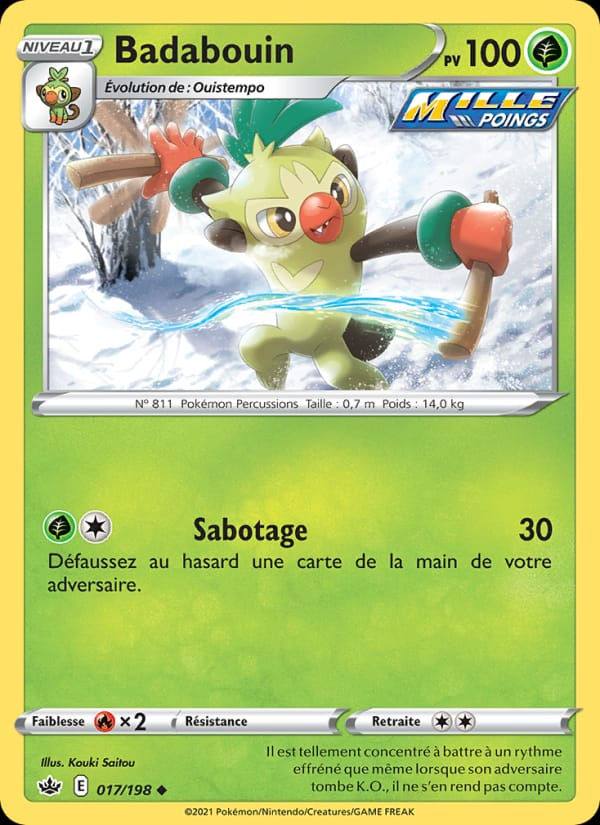 Badabouin 017/198 Règne de Glace (FR)