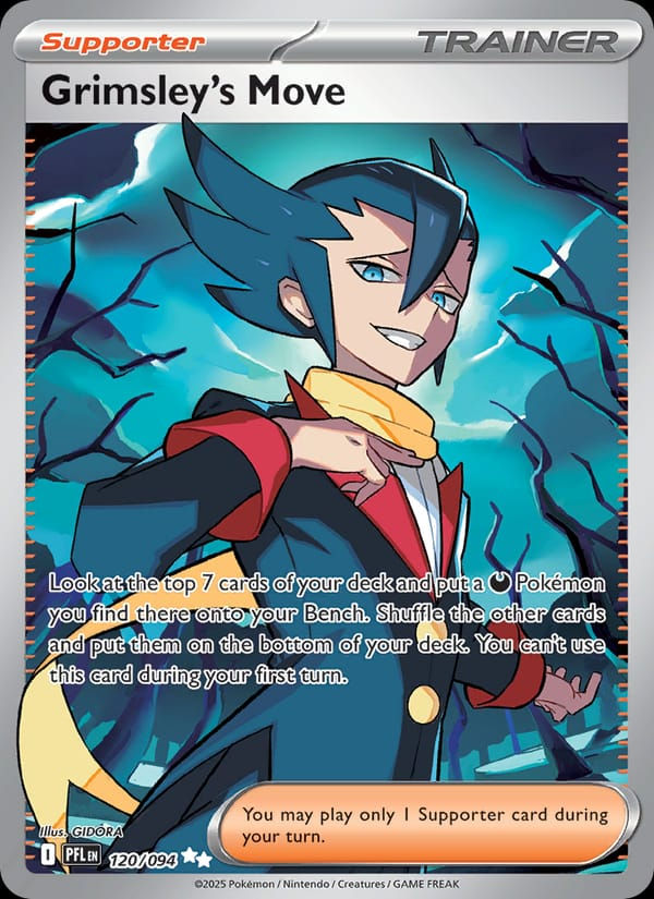 Grimsley's Move 120/094 Phantasmal Flames (EN)