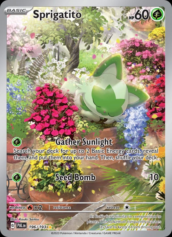 Sprigatito 196/193 Paldea Evolved (EN)