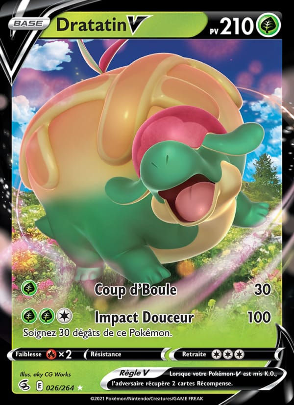 Dratatin V 026/264 Poing de Fusion (FR)