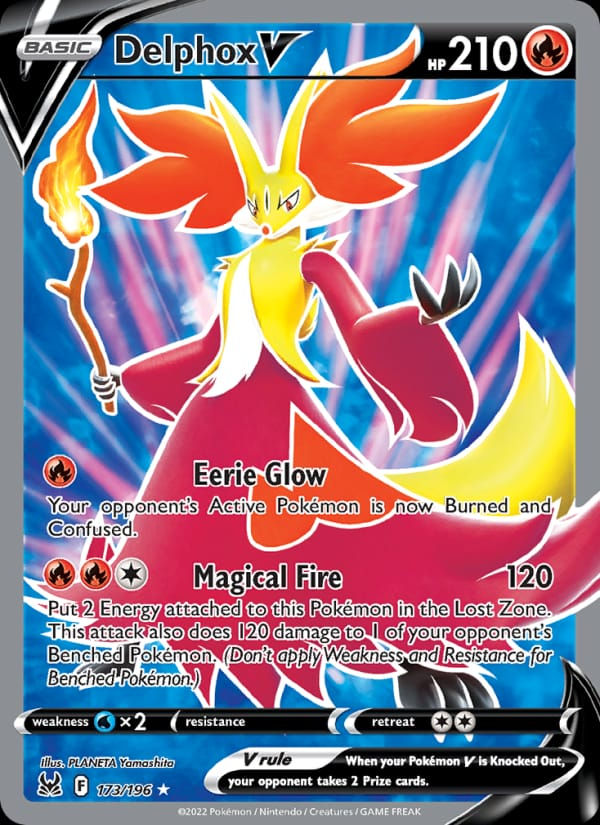 Delphox V 173/196 Lost Origin (EN)