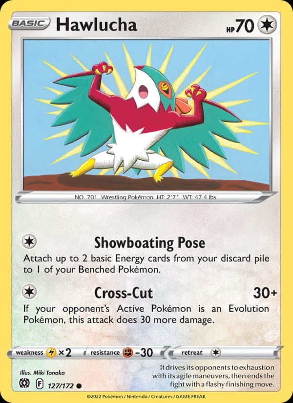 Hawlucha 127/172 Brilliant Stars (EN)