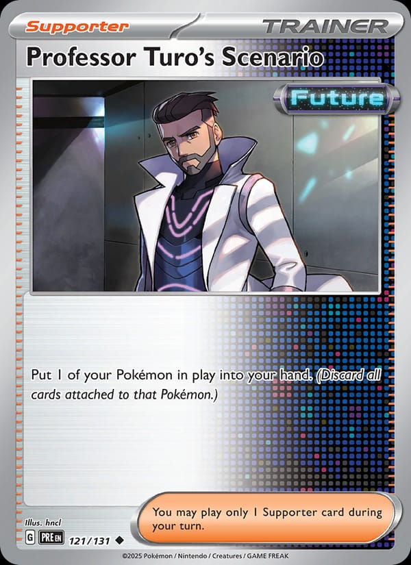 Professor Turo's Scenario 121/131 Prismatic Evolutions (EN)