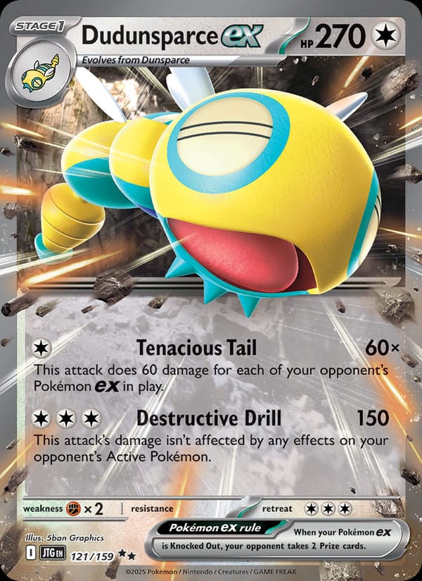 Dudunsparce ex 121/159 Journey Together (EN)
