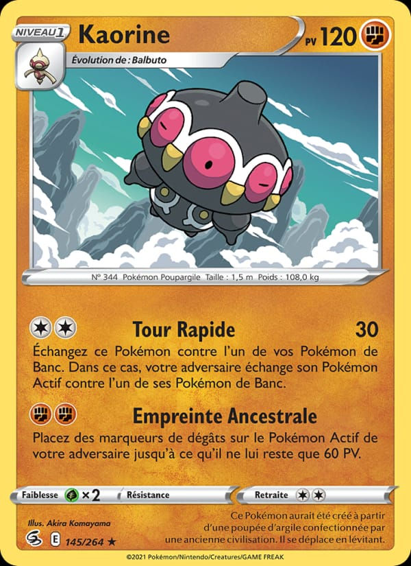 Kaorine 145/264 Poing de Fusion (FR)