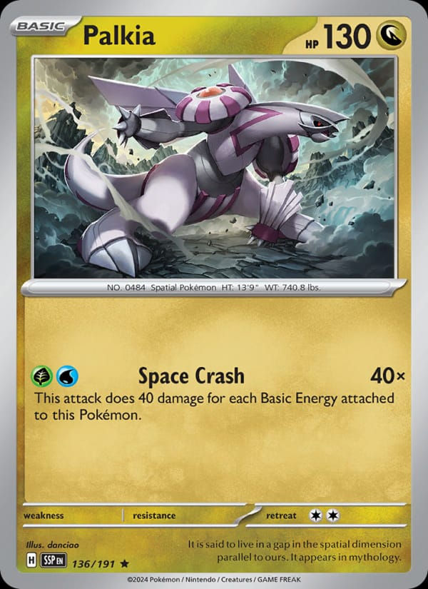 Palkia 136/191 Surging Sparks (EN)
