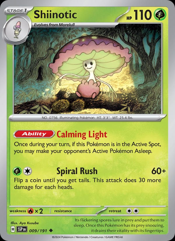 Shiinotic 009/191 Surging Sparks (EN)