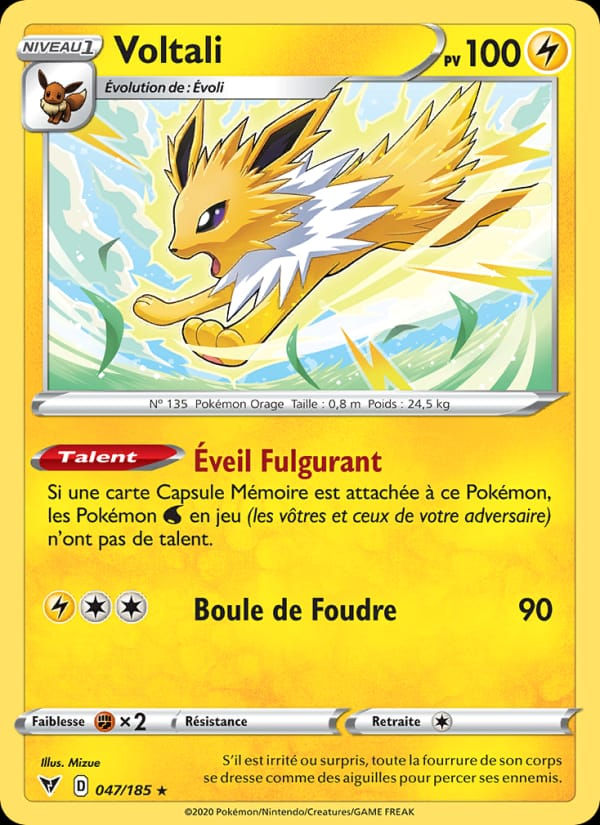 Voltali 047/185 Voltage Éclatant (FR)