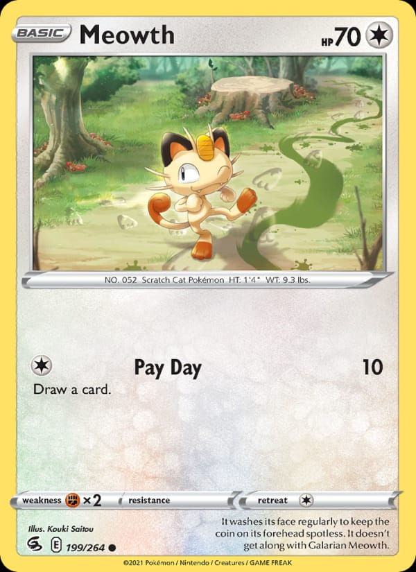 Meowth 199/264 Fusion Strike (EN)