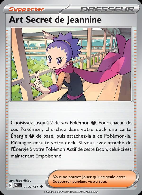 Art Secret de Jeannine 112/131 Évolutions Prismatiques (FR)