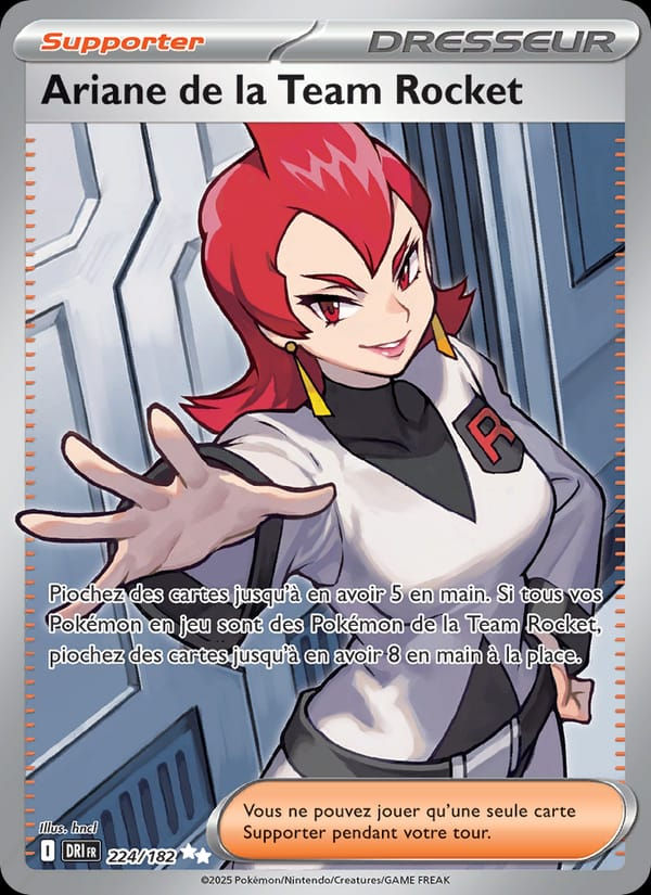 Ariane de la Team Rocket 224/182 Rivalités Destinées (FR)