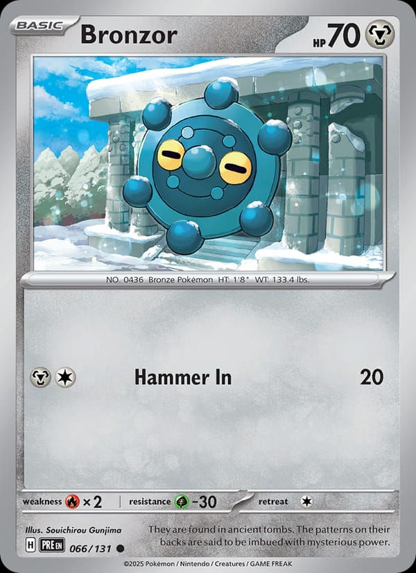Bronzor 066/131 Prismatic Evolutions (EN)