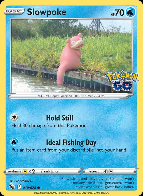 Slowpoke 019/078 Pokémon GO (EN)