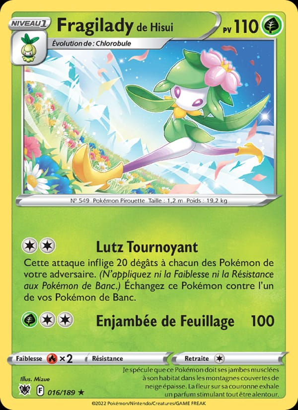 Fragilady de Hisui 016/189 Astres Radieux (FR)
