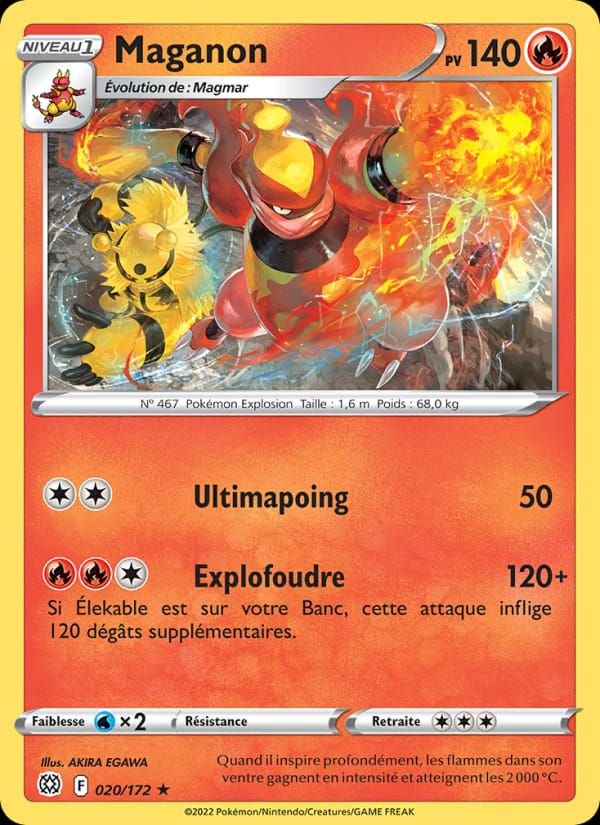 Maganon 020/172 Stars Étincelantes (FR)