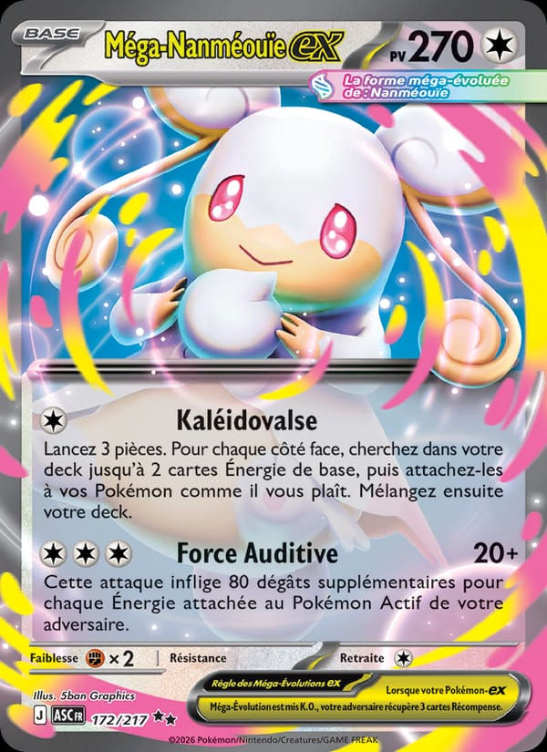 Méga-Nanméouïe-ex 172/217 Héros Transcendants (FR)