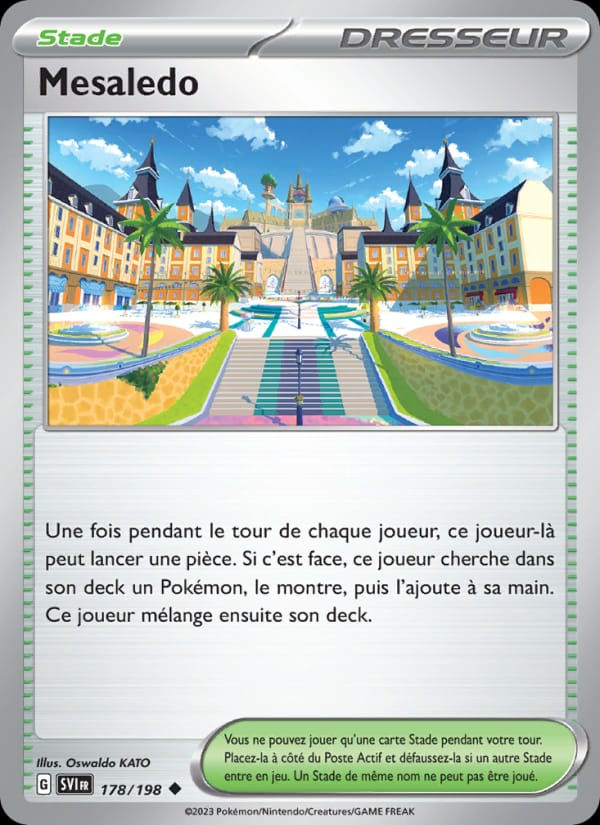 Mesaledo 178/198 Écarlate et Violet (FR)