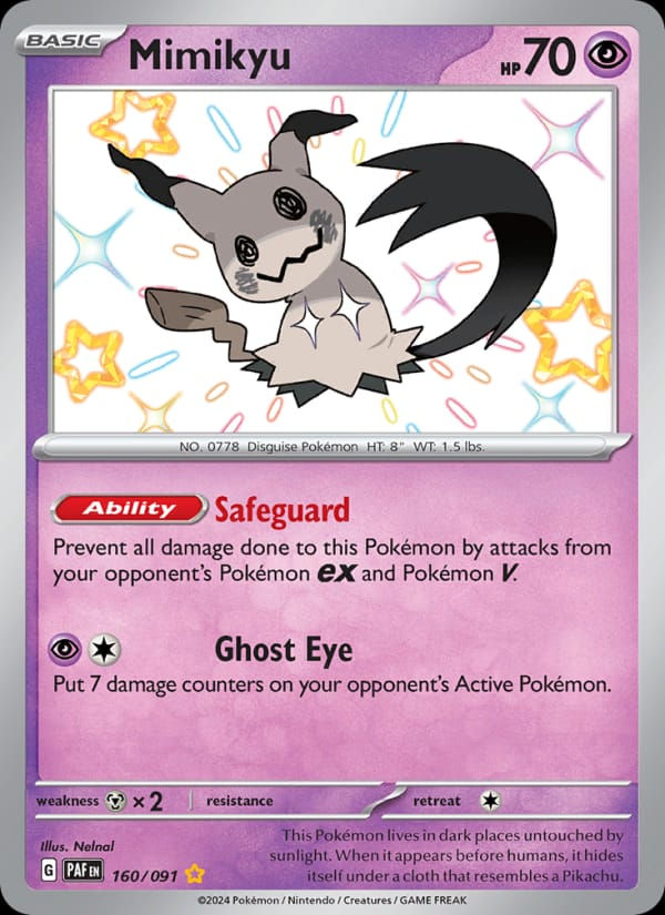 Mimikyu 160/091 Paldean Fates (EN)