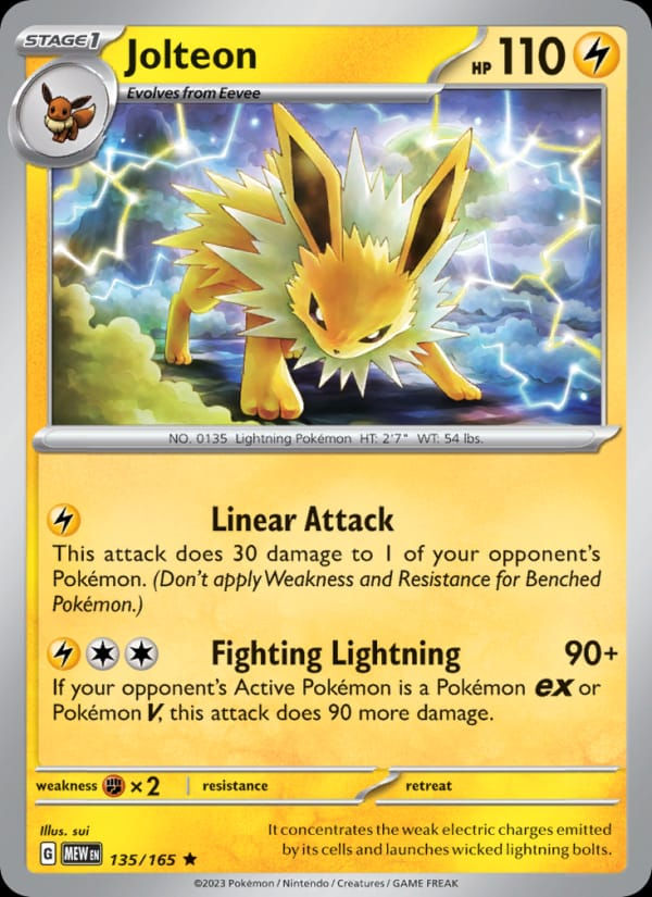 Jolteon 135/165 151 (EN)