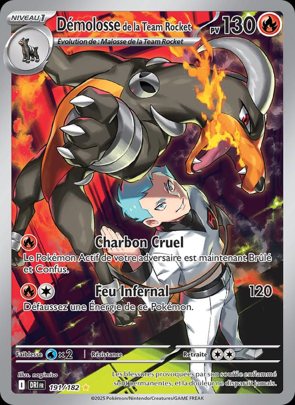 Démolosse de la Team Rocket 191/182 Rivalités Destinées (FR)