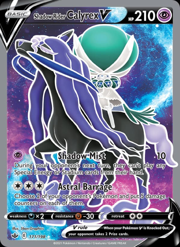 Shadow Rider Calyrex V 171/198 Chilling Reign (EN)
