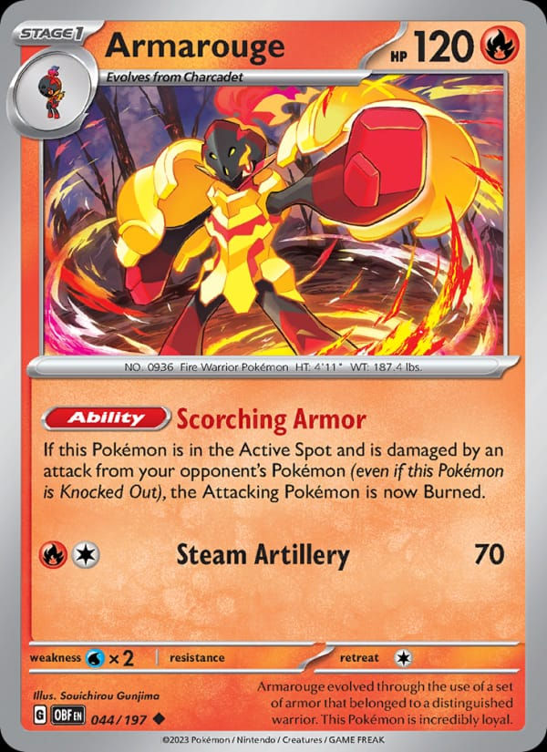 Armarouge 044/197 Obsidian Flames (EN)