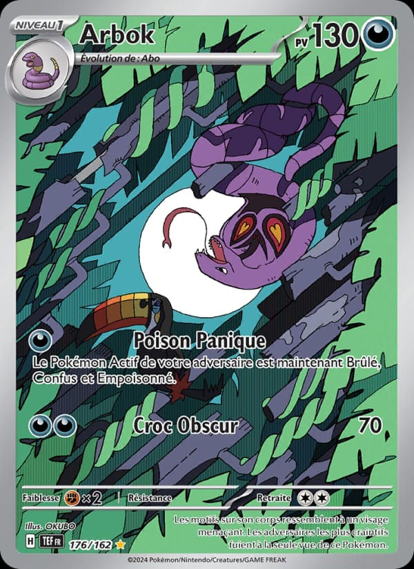 Arbok 176/162 Forces Temporelles (FR)