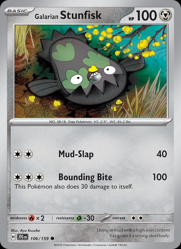 Galarian Stunfisk 106/159 Journey Together (EN)
