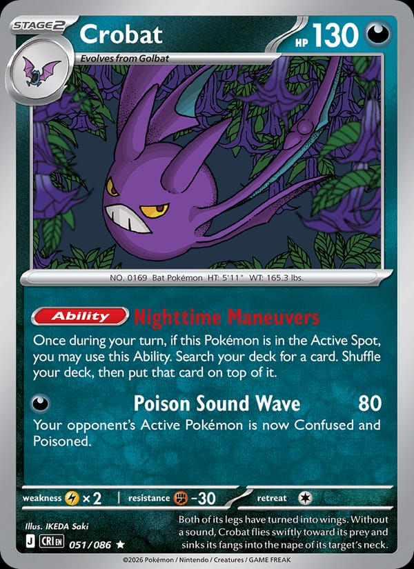 Crobat 051/086 Chaos Rising (EN)