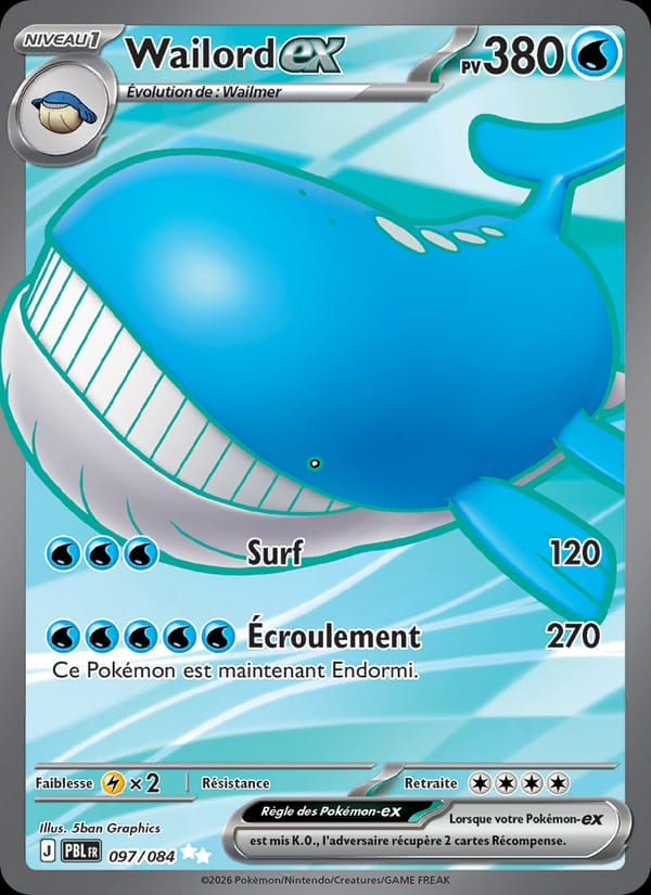 Wailord-ex 097/084 Nuit Noire (FR)