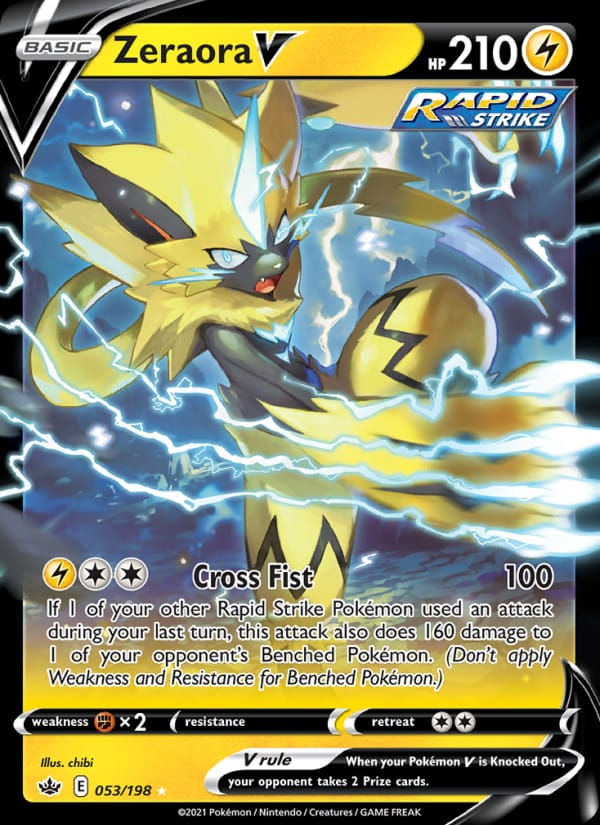 Zeraora V 053/198 Chilling Reign (EN)