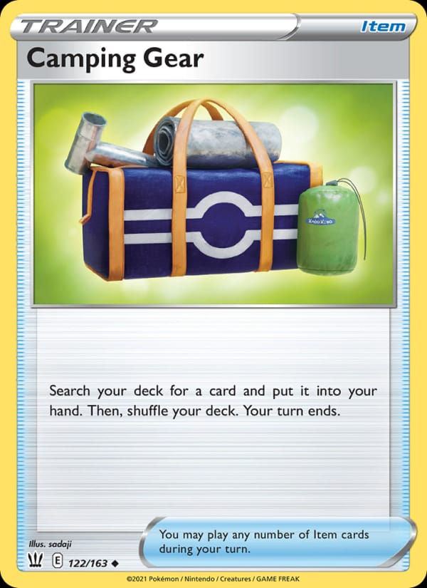 Camping Gear 122/163 Battle Styles (EN)