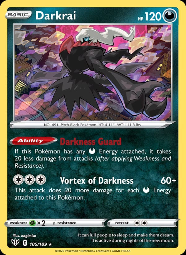 Darkrai 105/189 Darkness Ablaze (EN)