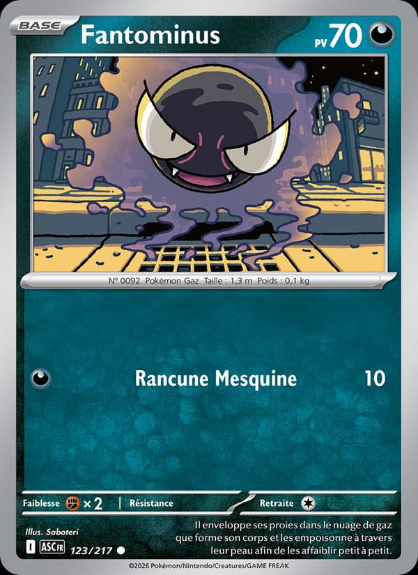 Fantominus 123/217 Héros Transcendants (FR)