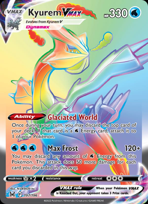Kyurem VMAX 197/196 Lost Origin (EN)