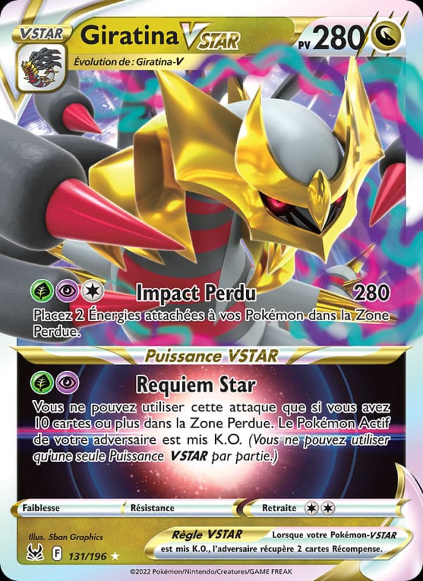 Giratina VSTAR 131/196 Origine Perdue (FR)