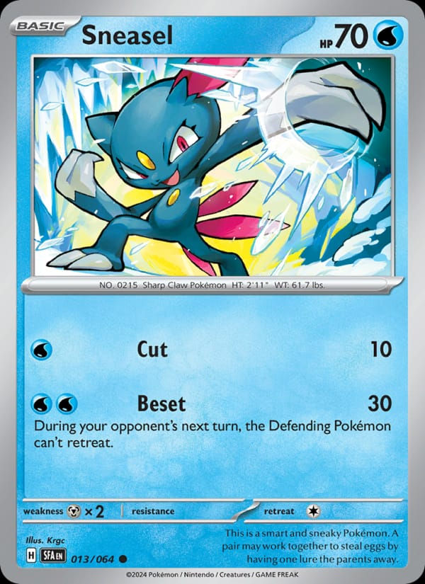 Sneasel 013/064 Shrouded Fable (EN)