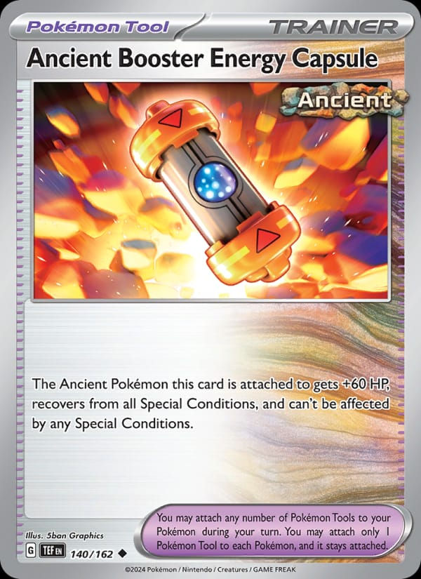 Ancient Booster Energy Capsule 140/162 Temporal Forces (EN)