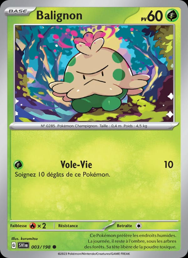 Balignon 003/198 Écarlate et Violet (FR)