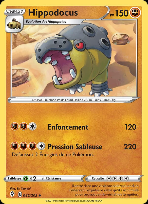 Hippodocus 085/203 Évolution Céleste (FR)