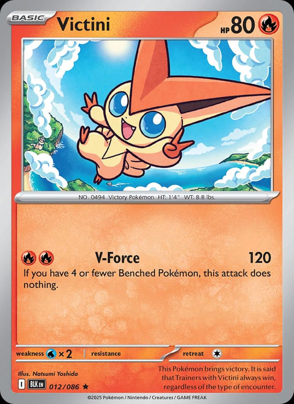 Victini 012/086 Black Bolt (EN)