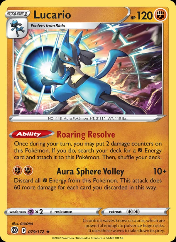 Lucario 079/172 Brilliant Stars (EN)